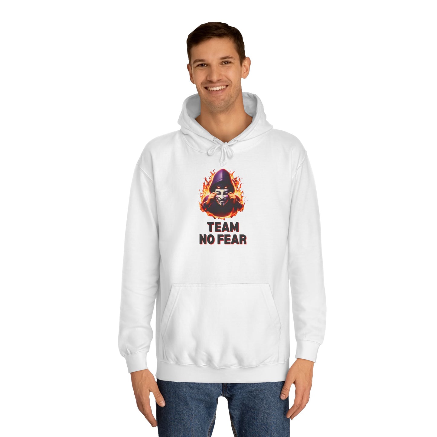 Team No Fear Graphic Unisex Pullover Hoodie