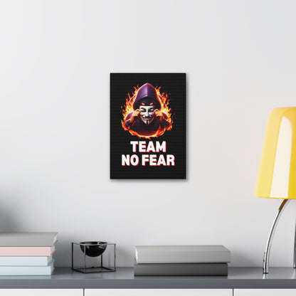 Team No Fear Graphic Game Room Wall Art