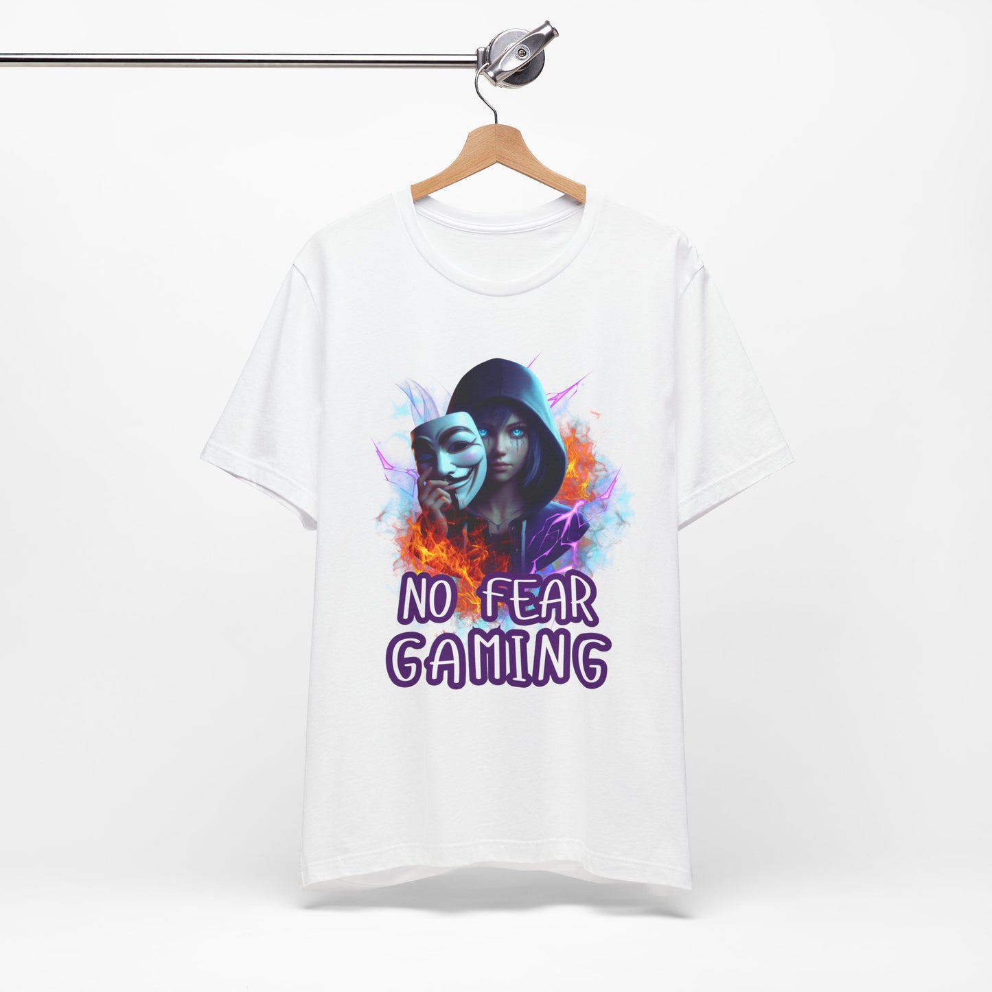 No Fear Gaming Jersey Short Sleeve T-Shirt