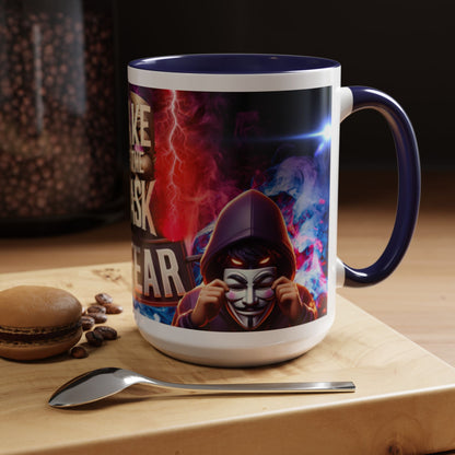 Team No Fear Banner Mug: 15 oz