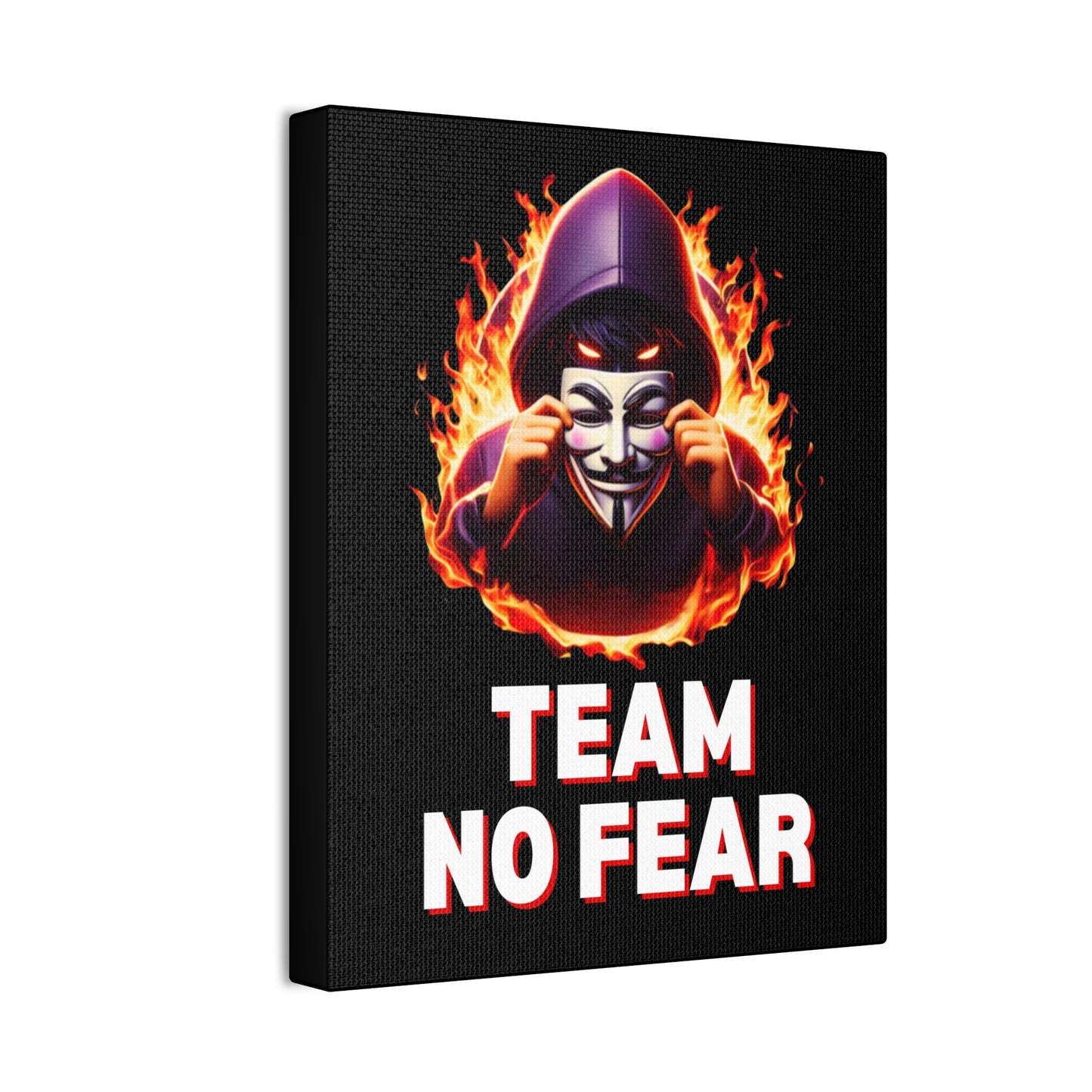 Team No Fear Graphic Game Room Wall Art