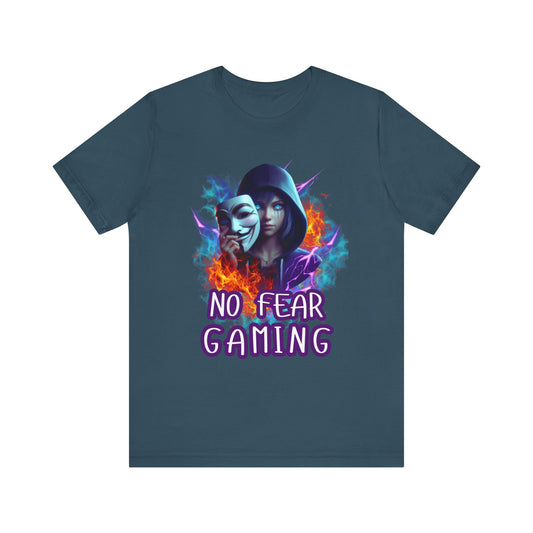 No Fear Gaming Jersey Short Sleeve T-Shirt