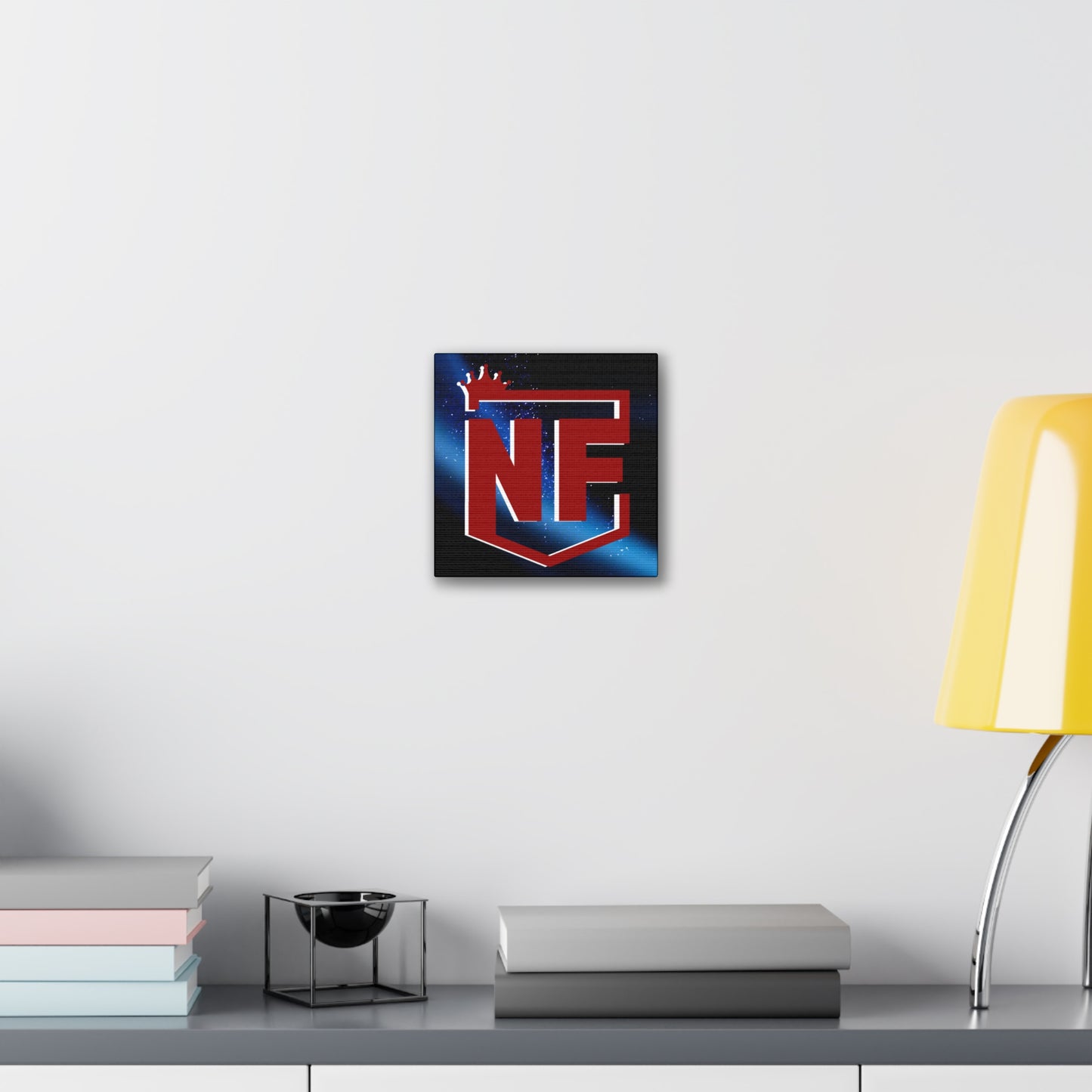 Team No Fear Logo Game Room Wall Art