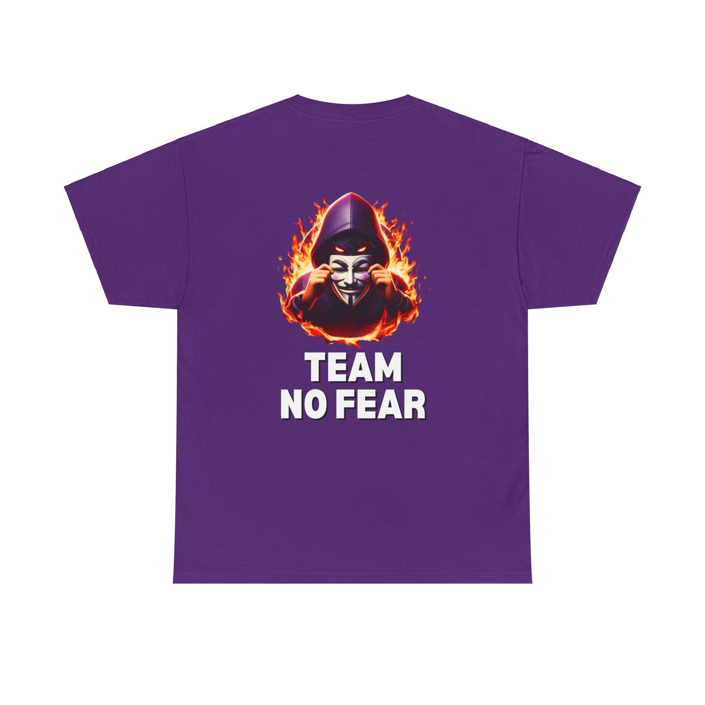 Two-Sided Graphic Team No Fear T-Shirt (Large Back Graphic)