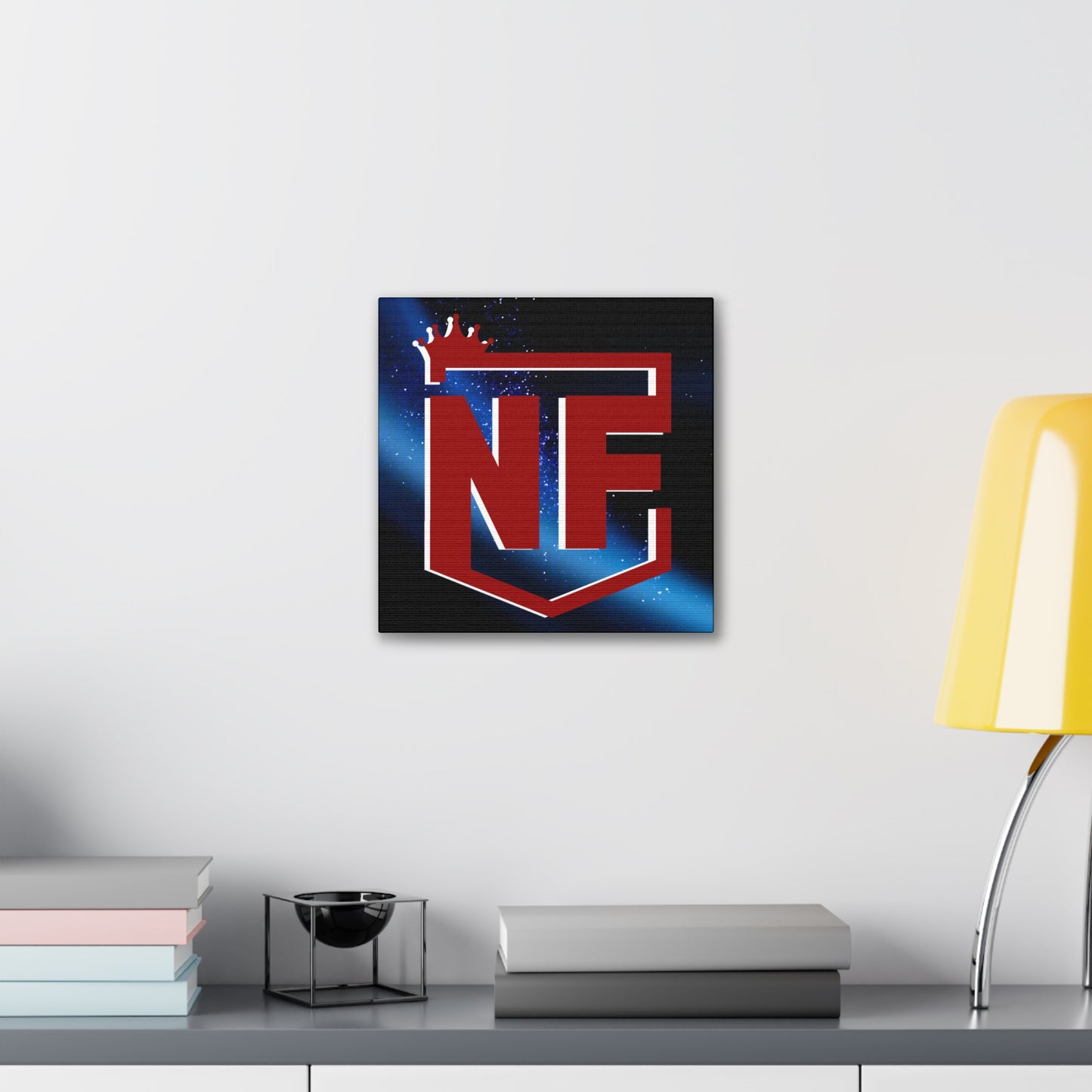 Team No Fear Logo Game Room Wall Art