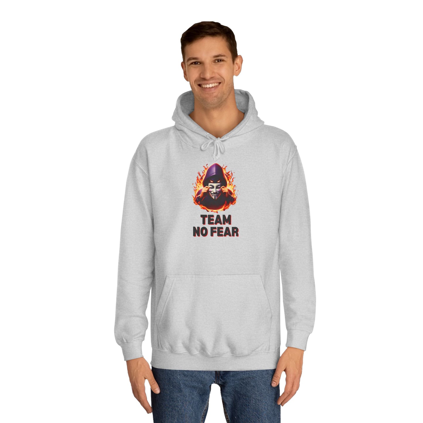 Team No Fear Graphic Unisex Pullover Hoodie