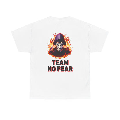 Two-Sided Graphic Team No Fear T-Shirt (Large Back Graphic)