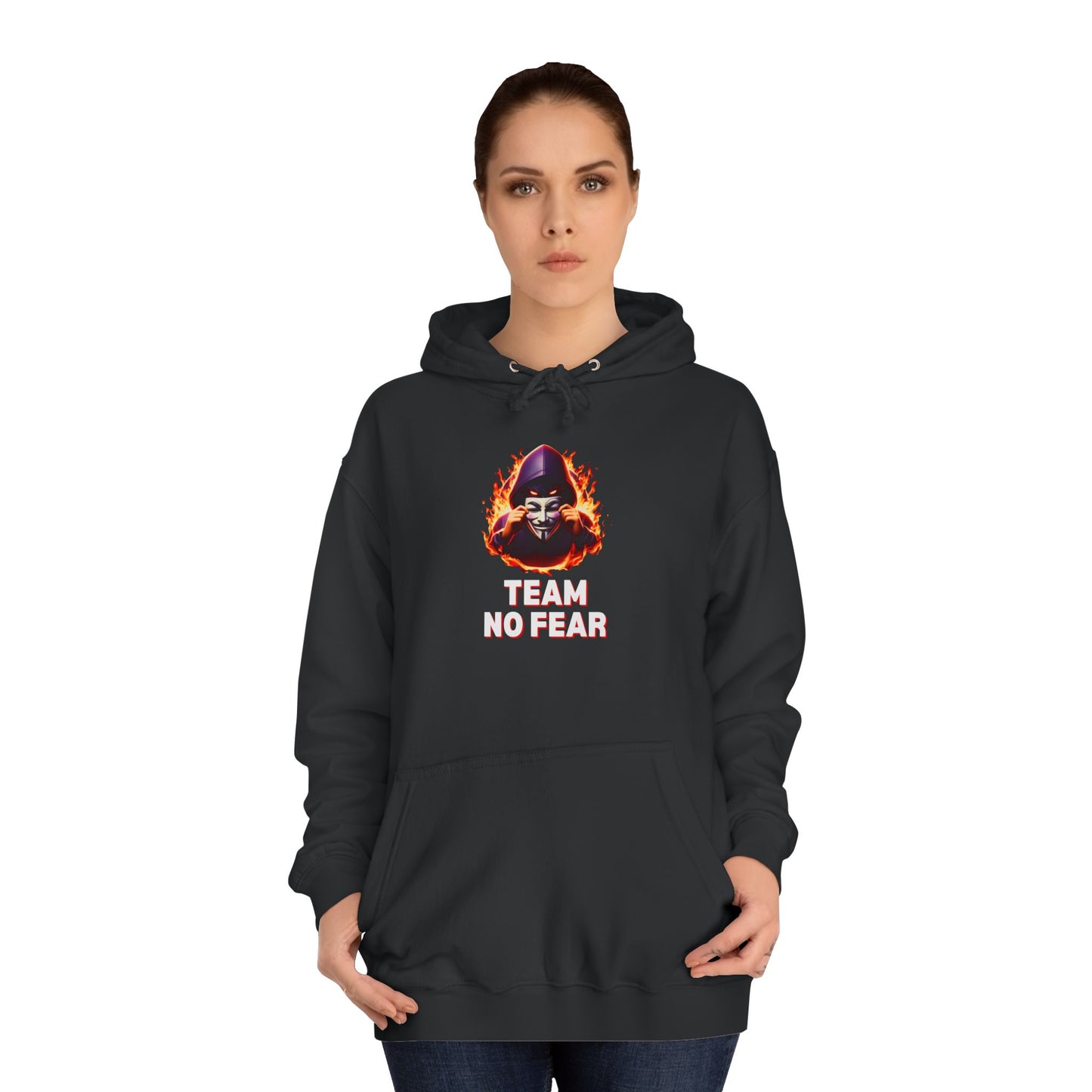 Team No Fear Graphic Unisex Pullover Hoodie