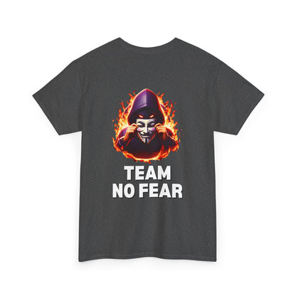 Two-Sided Graphic Team No Fear T-Shirt (Large Back Graphic)