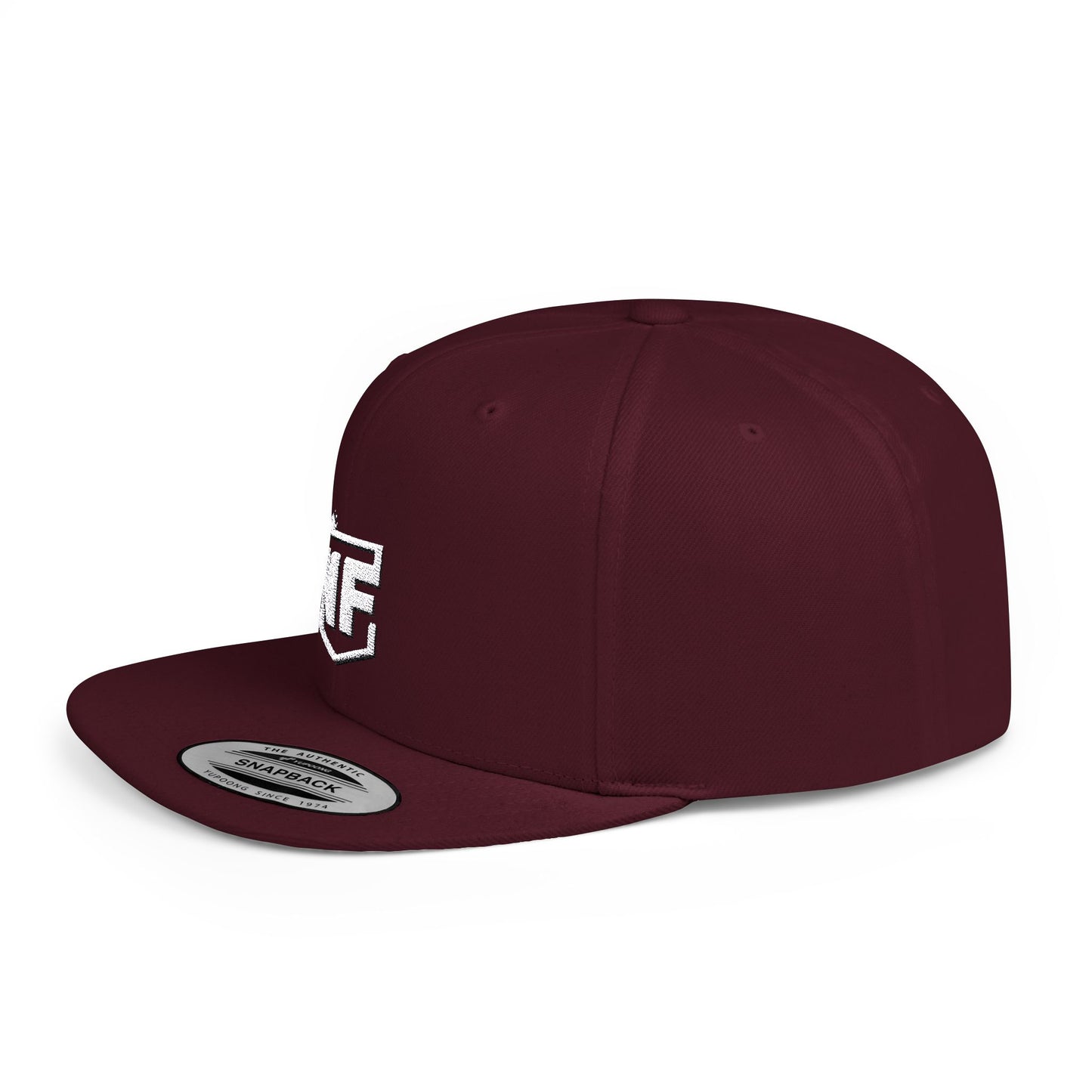 Team No Fear Logo Flat Bill Snapback - Embroidered