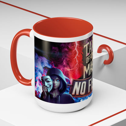 Team No Fear Banner Mug: 15 oz