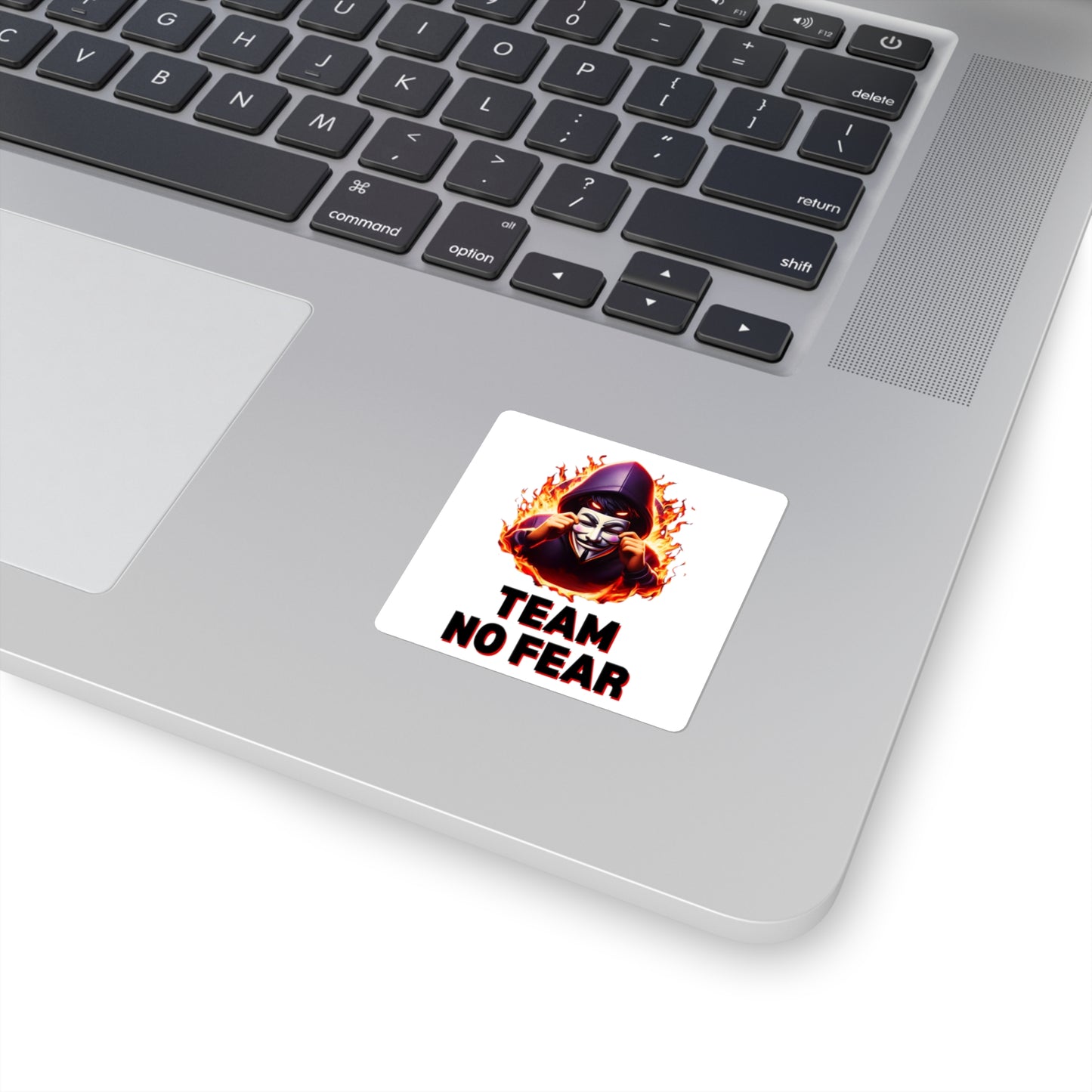 Team No Fear Square Stickers