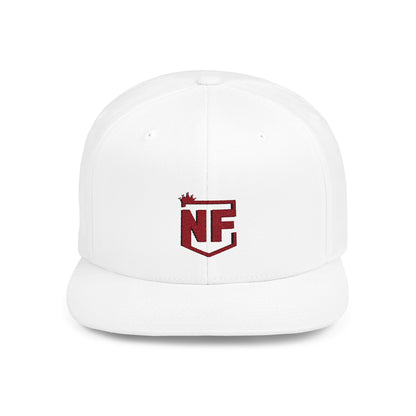 Team No Fear Logo Flat Bill Snapback - Embroidered