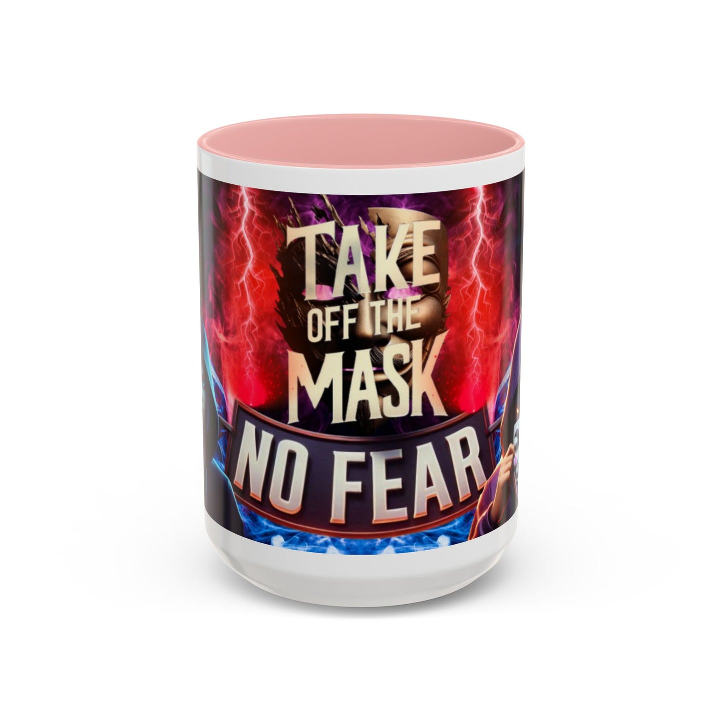 Team No Fear Banner Mug: 15 oz