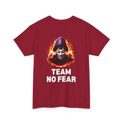 Two-Sided Graphic Team No Fear T-Shirt (Large Back Graphic)