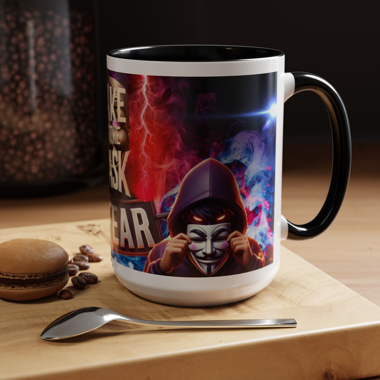 Team No Fear Banner Mug: 15 oz