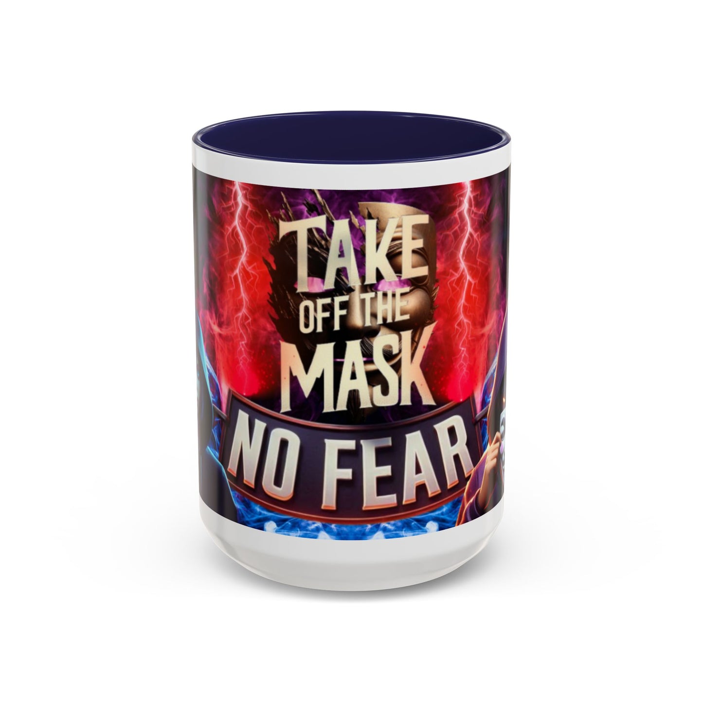 Team No Fear Banner Mug: 15 oz