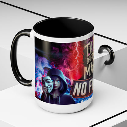 Team No Fear Banner Mug: 15 oz