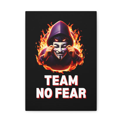 Team No Fear Graphic Game Room Wall Art